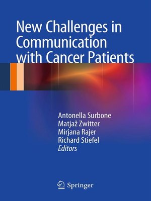 cover image of New Challenges in Communication with Cancer Patients